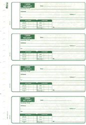 CRB120 Receipts, Wire-O-Book - Carbonless